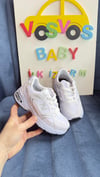 N&B FİLE GÜMÜŞ BEYAZ ÇOCUK SNEAKER