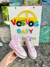 PEMBE BOT KETEN SNEAKER