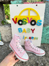 PEMBE BOT KETEN SNEAKER
