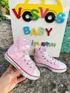 PEMBE BOT KETEN SNEAKER