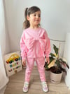 PEMBE FİYONK MEVSİMLİK EŞOFMAN TAKIMI
