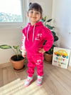 PEMBE KAPİŞONLU BARBİE TAKIM