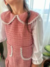 PEMBE KAŞE ELBİSE 