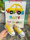 SARI KETEN SNEAKER UNİSEX