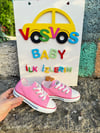 ŞEKER PEMBE  KETEN SNEAKER