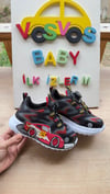 SİYAH ARABALI HAFİF TABAN DÜĞME MEKANİZMALI SNEAKER