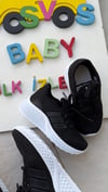 SIYAH BEYAZ TABAN LOVE SNEAKER 