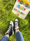 SİYAH BOT YETİŞKİN KETEN SNEAKER