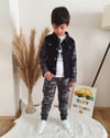 SİYAH KAMUFLAJ TAKIM