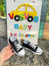 SİYAH KETEN SNEAKER UNİSEX