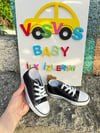 SİYAH KETEN SNEAKER UNİSEX