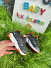 SİYAH-TURUNCU SNEAKER