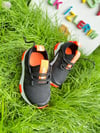 SİYAH-TURUNCU SNEAKER