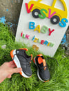 SİYAH-TURUNCU SNEAKER