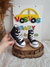 SİYAH UZUN BİLEK KETEN SNEAKER