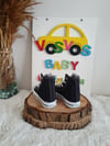 SİYAH UZUN BİLEK KETEN SNEAKER