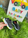 SİYAH-YEŞİL SNEAKER
