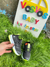 SİYAH-YEŞİL SNEAKER