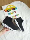 SİYAH YETİŞKİN BANDAJ SNEAKER