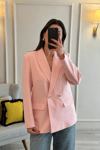 Dilvin Marka Blazer Ceket Pembe