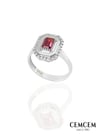 Cemcem Baget Eclipse Red II YüzükCemcem Baget Eclipse  Red IIYüzükRENKLİ TAŞLI YÜZÜKCEMCEM