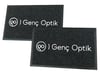 Gözlükçü Optik Paspas Logolu Halı Paspas