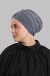 Antrasit Versa Kuyruklu Pratik Tesettür Bone Sandy Büzgülü - Hürrem Bone 2515_25