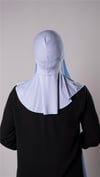 Bebe Mavisi Pratik Hazır Geçmeli Şal Şifon Kumaş Hijab Bone - Hürrem Bone 3009_11