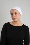 Beyaz Pratik Hazır Geçmeli İç Bone Viskon Süngerli Lastikli - Hürrem Bone 3015_42