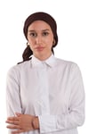 Bordo Arkadan Bağlamalı Pratik Eşarp Bone Poliviskon Düz - Hürrem Bone 2517_16