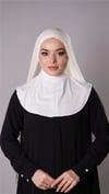 Ekru Pratik Hazır Geçmeli Şal Şifon Kumaş Hijab Bone - Hürrem Bone 3009_27