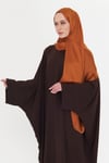 Gold Düz Klasik Şal Turlu Polyester Lüx Janjan - Hürrem Bone 202126_03