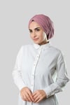 Gül Kurusu Drapeli Salaş Tesettür Bone Sandy Büzgülü - Hürrem Bone 2315_18
