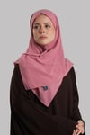 Gül Kurusu Düz Klasik Eşarp İtalyan Dikişli Relax Kumaş Sade - Hürrem Bone 202209_18