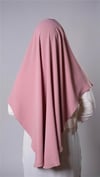 Gül Kurusu Pratik Hazır Geçmeli Tesettür Eşarp Aerobin Kumaş Düz Hijab - Hürrem Bone 2309_18