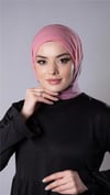 Gül Kurusu Pratik Hazır Geçmeli Tesettür Eşarp Sandy Kumaş Arkadan Çıtçıtlı - Hürrem Bone 2206_18