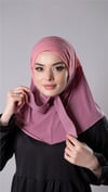 Gül Kurusu Pratik Hazır Geçmeli Tesettür Eşarp Sandy Kumaş Arkadan Çıtçıtlı - Hürrem Bone 2206_18