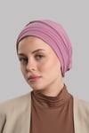Gül Kurusu Versa Kuyruklu Pratik Tesettür Bone Sandy Büzgülü - Hürrem Bone 2515_18