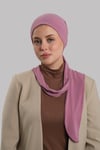 Gül Kurusu Versa Kuyruklu Pratik Tesettür Bone Sandy Büzgülü - Hürrem Bone 2515_18