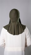 Haki Pratik Hazır Geçmeli Şal Şifon Kumaş Hijab Bone - Hürrem Bone 3009_09