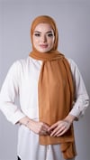 Hardal Pratik Hazır Geçmeli Şal Şifon Kumaş Hijab Bone - Hürrem Bone 3009_43