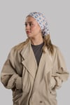 İndigo Mavi Pratik Hazır Geçmeli Buff Bandana Sandy Desenli Boru Bone - Hürrem Bone 2419_34