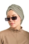 Koyu Vizon Drapeli Salaş Tesettür Bone Sandy Büzgülü - Hürrem Bone 2315_38