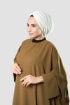 Krem Drapeli Salaş Tesettür Bone Sandy Büzgülü - Hürrem Bone 2315_40
