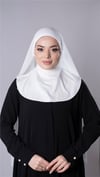Krem Pratik Hazır Geçmeli Şal Şifon Kumaş Hijab Bone - Hürrem Bone 3009_40