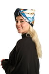 Krem Pratik Hazır Geçmeli Tesettür Bone İpek Desenli - Hürrem Bone 2410_40