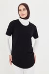 Krem Tesettür Balıkçı Yaka Boyunluklu Kolluk Viskon Düz - Hürrem Bone 1025_40