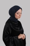 Laci Düz Klasik Eşarp İtalyan Dikişli Pamuk Caz Sade - Hürrem Bone 202210_02