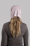 Pembe Pratik Hazır Geçmeli Buff Bandana Sandy Desenli Boru Bone - Hürrem Bone 2419_04