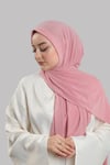 Pembe Pratik Hazır Geçmeli Şal Sandy Önü Süngerli - Hürrem Bone 2412_04